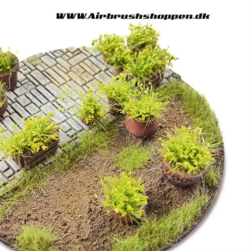 Shrub Tufts 6mm self-adhesive - Light green GSW